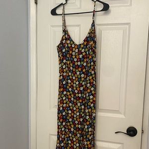 Reformation Danica Floral Slip Dress